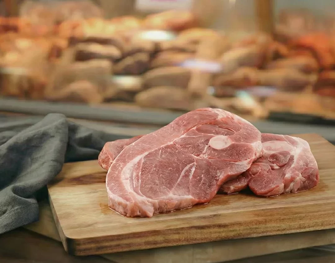paleta de cerdo carnes productor